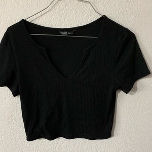 V-Neck Crop Top